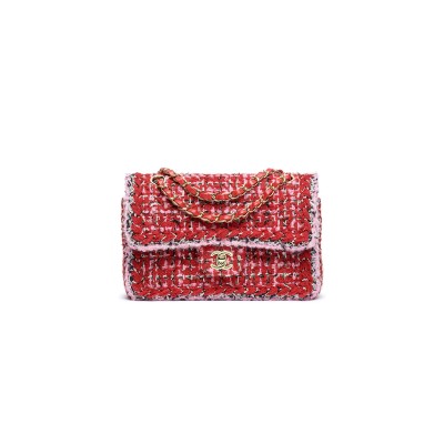 CHANEL SMALL CLASSIC HANDBAG A01113 (23*14.5*6cm)